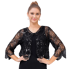 Sequin Cropped Dance Jacket - Image 5